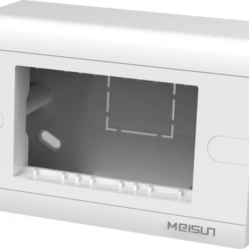 علبة ثلاثي خارجي مع غطاء عاجي