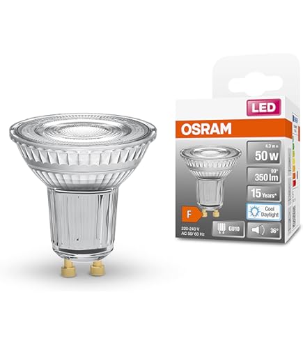 71v1EVgCU8L._AC_UL495_SR435,495_ لمبة سبوت GU10 قابل للتعتيم 7.5W