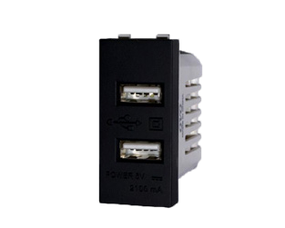 شاحن موبايل مزدوج (USB)