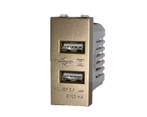 ابريز شاحن مزدوج (USB)