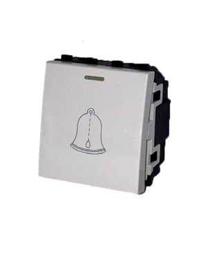 مفتاح جرس مع ليد عريض (ثنائي)