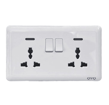 ابريز يونيفريسال مزدوج + كبسة + لمبة اشارة 16امبير