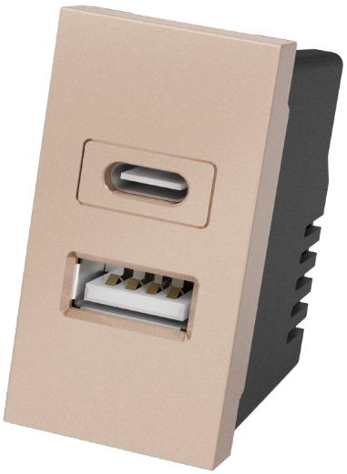 ابريز شاحن 5V 3A C +T USB مجوز