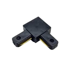 وصلة سكة حرف L أسود