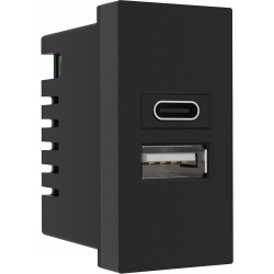 ابريز شاحن 5V 3A C +T USB مجوز