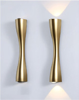 Picture 6W 3000K إنارة ليد جدارية -ذهبي 16