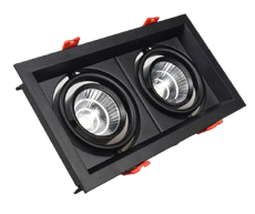 اطار سبوت معدن اسود مزدوج فارغ 10.18.4.5سم