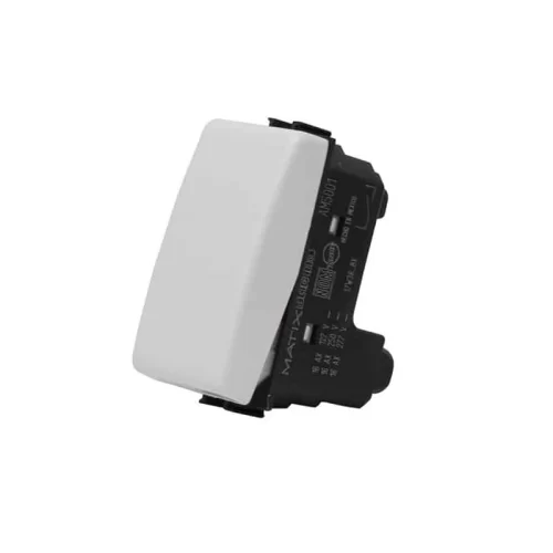 مفتاح جرس ابیض matix