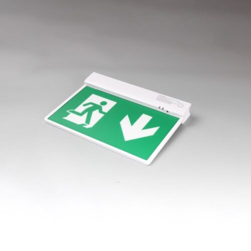 nr-exs101-4.5w-3h_3_ وحدة إنارة مخرج طوارئ للأسفل بجهتين ليد 6000K 4W