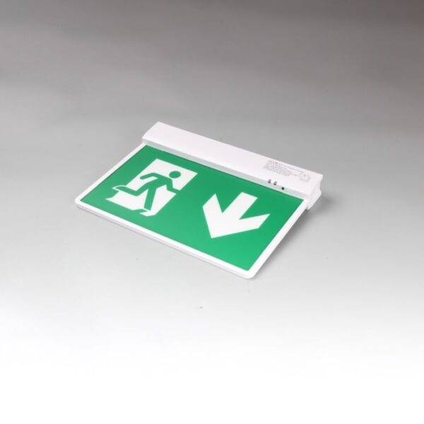 وحدة إنارة مخرج طوارئ للأسفل بجهتين ليد 6000K 4W