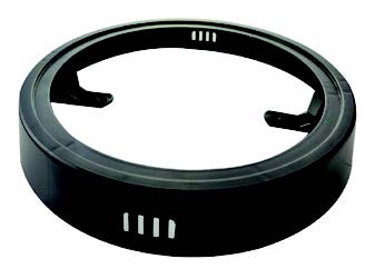 إطار تحويل من غاطس إلى ظاهر قطر 20.5cm اسود