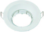 انارة 4ليمار سبوت ترمليس مفرد دائري فارغ ابيض 7.50cm slim