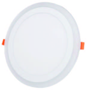 انارة 8- سبوت داخلي ليد 6500k 3+3w إطار بنفسجي فتحة 7cm