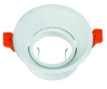 انلرة 2 ليمار سبوت ترمليس مفرد دائري فارغ ابيض فتح 8.5cm