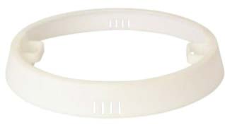 إطار تحويل من غاطس إلى ظاهر قطر 7.5cm ابيض