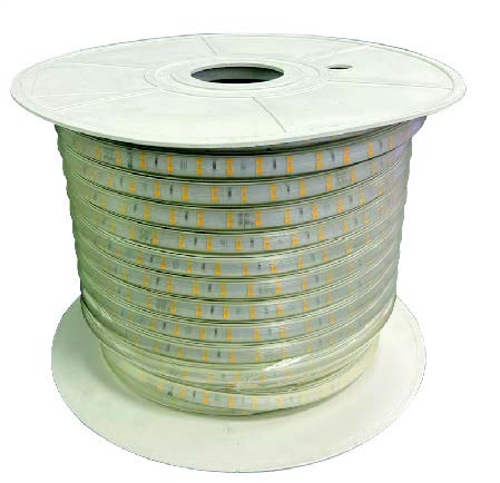 حبل ليد ليمار Lemar حبل انارة ليد كبس مغشى لون ازرق 12mm (100mt)