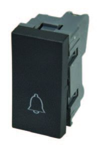 كبسة جرس عادي  اسود LEMAR US 0-1