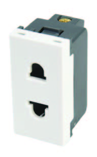 ابريز عادي 16A  ابيض LEMAR US 0-1