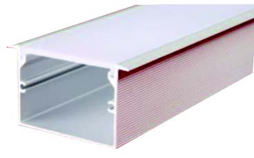 ألمنيوم بروفايل غاطس مقاس 60*35 مم فتحة 50 مم (3m)