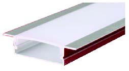 ألمنيوم بروفايل غاطس مقاس 41*10 مم فتحة30 مم (3m)