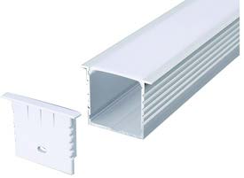 ألمنيوم بروفايل غاطس مقاس 41*20 مم فتحة30 مم (3m)