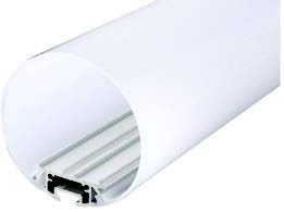 ألمنيوم بروفايل دائري معلق قطر 60مم (1m)