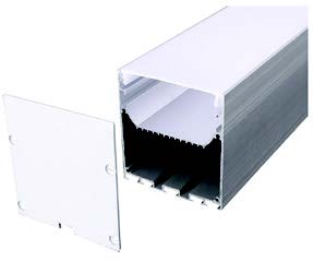 ألمنيوم بروفايل ظاهر عرض 70*75 مم (3m)