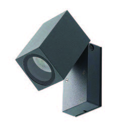 معارض 14-4 إنارة ليد جدارية GU10 رمادي غامق