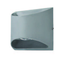 معارض 14-4 3000K رمادي غامق - 07 10W WSU إنارة ليد جدارية