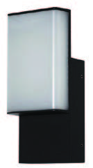 معارض 14-4 WSU01 3000K أسود 18W إنارة ليد جدارية