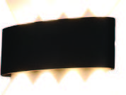 معارض 14-4 8W 3000K إنارة ليد جدارية - اسود 78