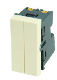 مفتاح رفيع مزدوج عاجي  LEMAR