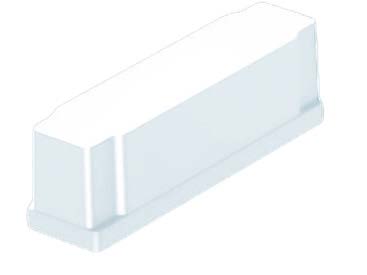 معارض 14-4 غطاء محول ماجنتيك رفيع لون ابيض