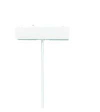 معارض 14-4 حامل وحدة انارة معلقة ماجنتيك رفيع لون ابيض
