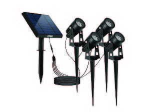 معارض 14-4 وحدة انارة حدائق3000K 9w غز سولار- S103