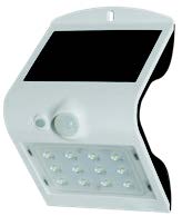 معارض 14-4 إنارة جانبية سولار ليد 1.5w 4000k-3000k لون ابيض مع سنسور- 03