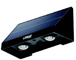 معارض 14-4 إنارة جدارية سولار ليد 3000k 6w م w102