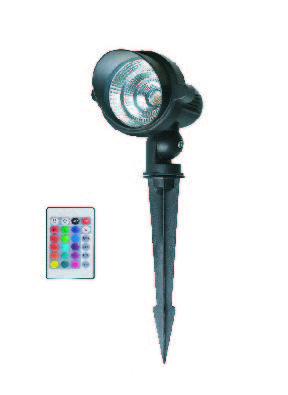 معارض 14-4 وحدة إنارة ليد حدائق غز 7W RGB موديل -02