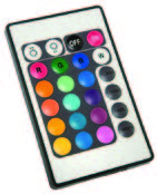 ريموت حبل انارة24V سيلكون RGB