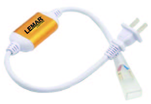 وصلة حبل إنارة ليد تربل 15A 15mm