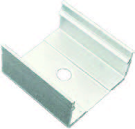 كلبسة تثبيت حبل انارة سيليكون 10*15ملم