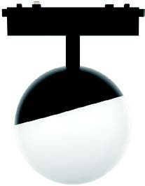 معارض 14-4 تراك لايت ماجنتيك رفيع 3000K 6W لون اسود