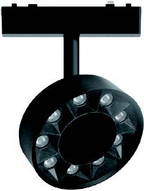 معارض 14-4 تراك لايت ماجنتيك رفيع 3000K 9W لون اسود