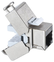 بريز كمبيوتر معدني RJ45 CAT6A F