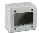 علبة خارجي ثلاثي  كود 7035  RAL