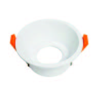 A PLUS6436 سبوت دائري ترمبلس ثابت مفرد GU10 فريم