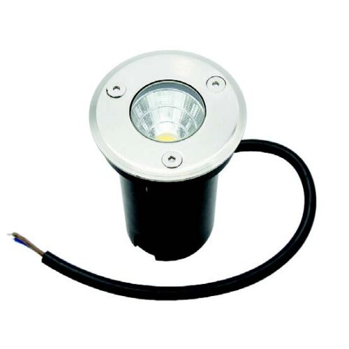 سبوت ارضي فارغ  قياس   COB  (6.5*5.6*7.1) 3W 3000K