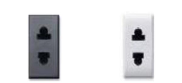 2 مقبس أوروبي أمريكي 2P 16A 250V , وحدة 1
