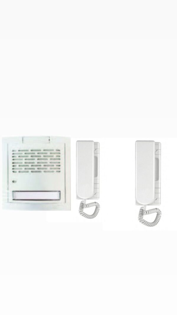 1 شقة  بسماعتين ايطالي داخلي/خارجي (نظام فلل)