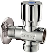 محبس زاوية 2/ 1 * 4/ 3 - خطين قلب واحد للحنفية يد ESA